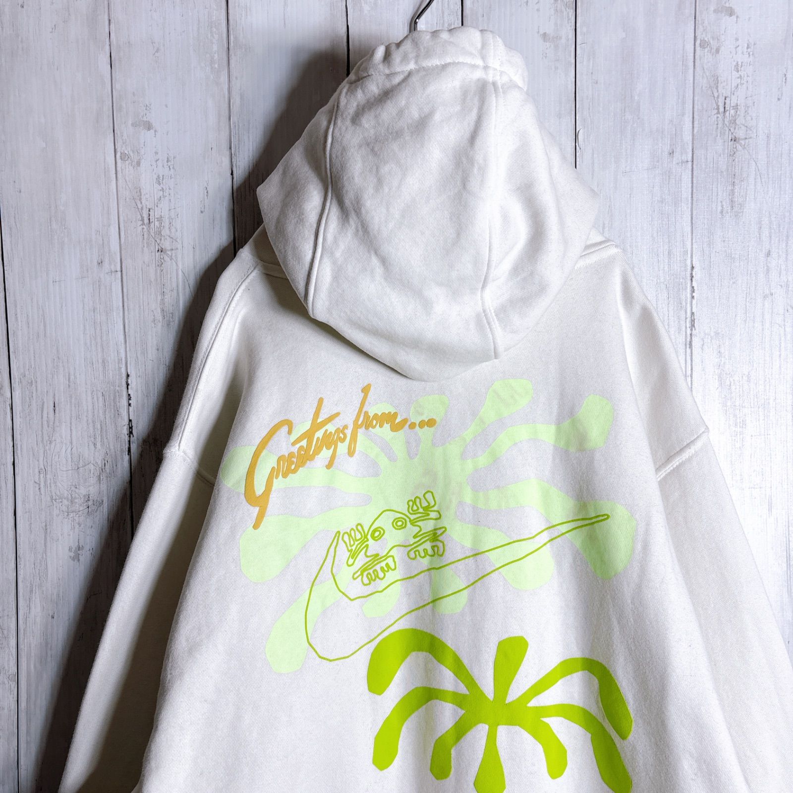 海外モデル/入手困難/日本未発売】ナイキ NIKE ホワイト パーカー #48 