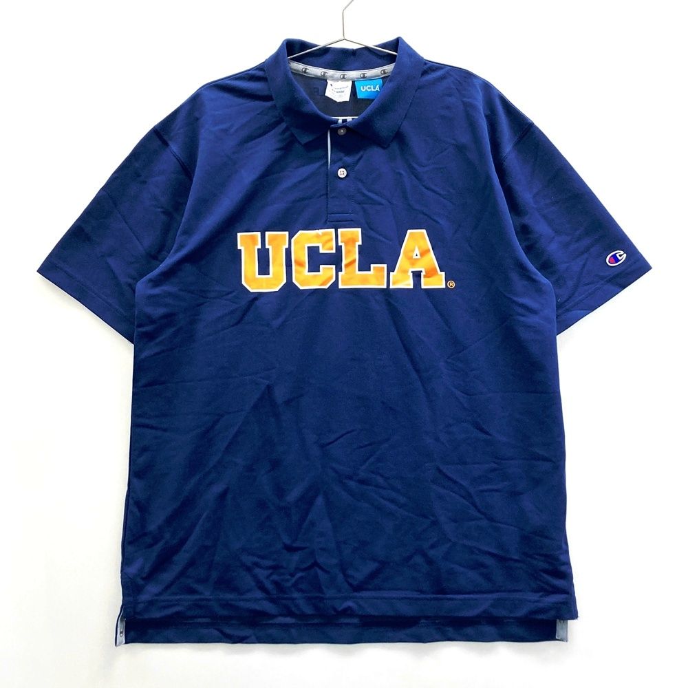新品　Champion チャンピオン　ゴルフ　ウエア　ポロシャツ　ネイビー　M 新品 Champion チャンピオン ゴルフ ウエア ポロシャツ ネイビー M