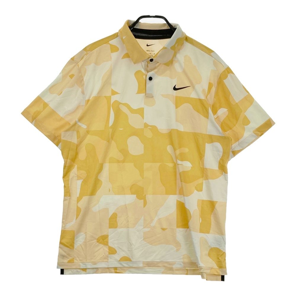 NIKE GOLF ナイキ ゴルフ 半袖 ポロシャツ メンズ XLゴルフ サイズ：XL NIKE GOLF ナイキゴルフ 半袖ポロシャツ カモフラ柄