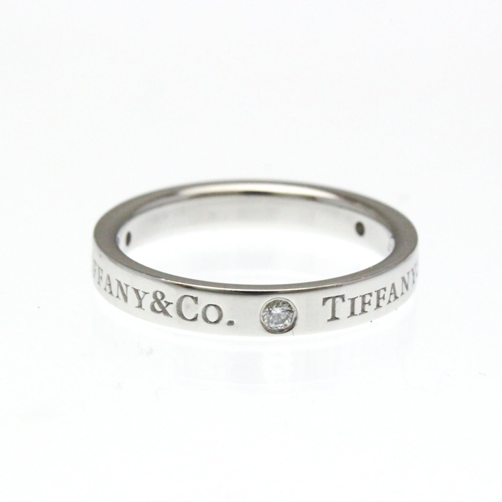 ティファニー(Tiffany) フラットバンドリング 3P ダイヤモンド