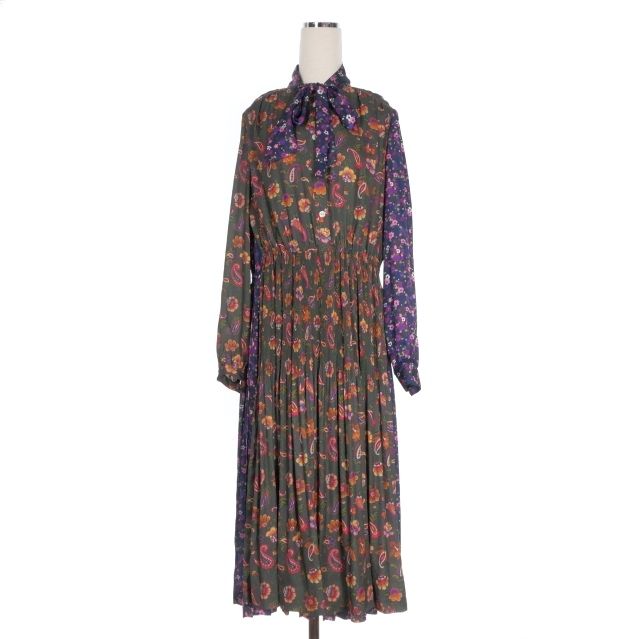 ジュンヤワタナベ JUNYA WATANABE コムデギャルソン 花柄 リボンタイ