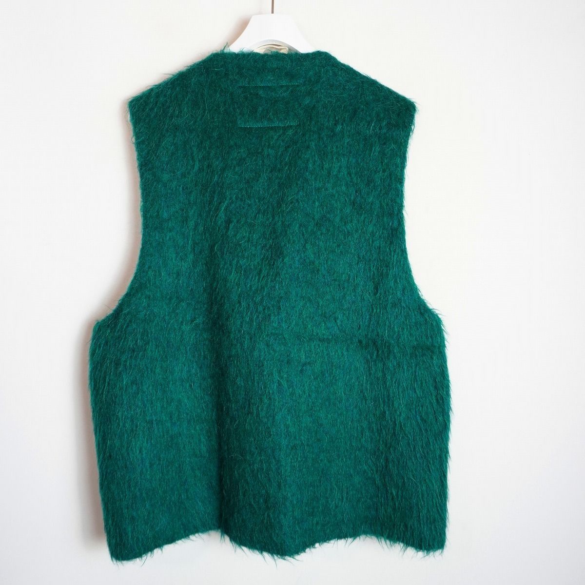 カミエルフォートヘンス　Zip VEST M CAMIEL FORTGENS ZIP VEST ジップベスト Vネック 黒