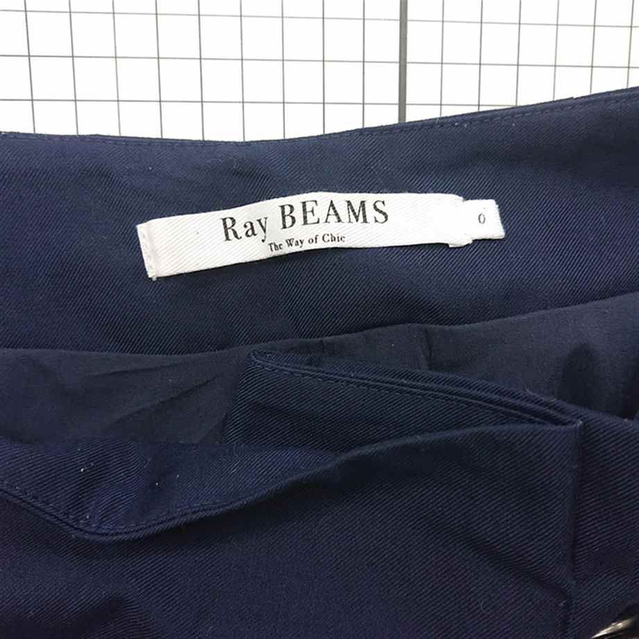 ◇ Θ レイビームス Ray BEAMS ワイドパンツ ネイビー系 サイズ0
