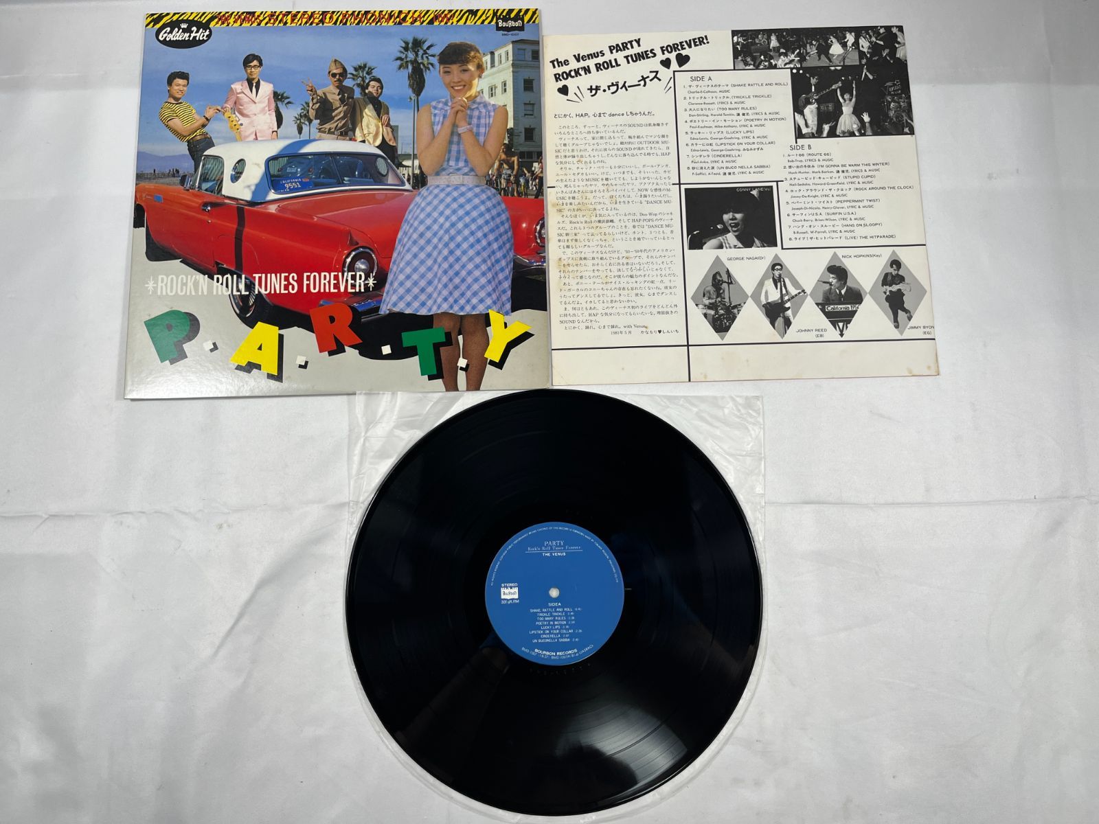 The VENUS ザ・ヴィーナス LP盤 3点セット レコード LOVE POTION NO.1