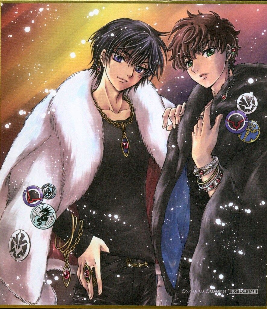 コードギアス復活のルルーシュ 来場者特典 CLAMP 描き下ろしミニ色紙