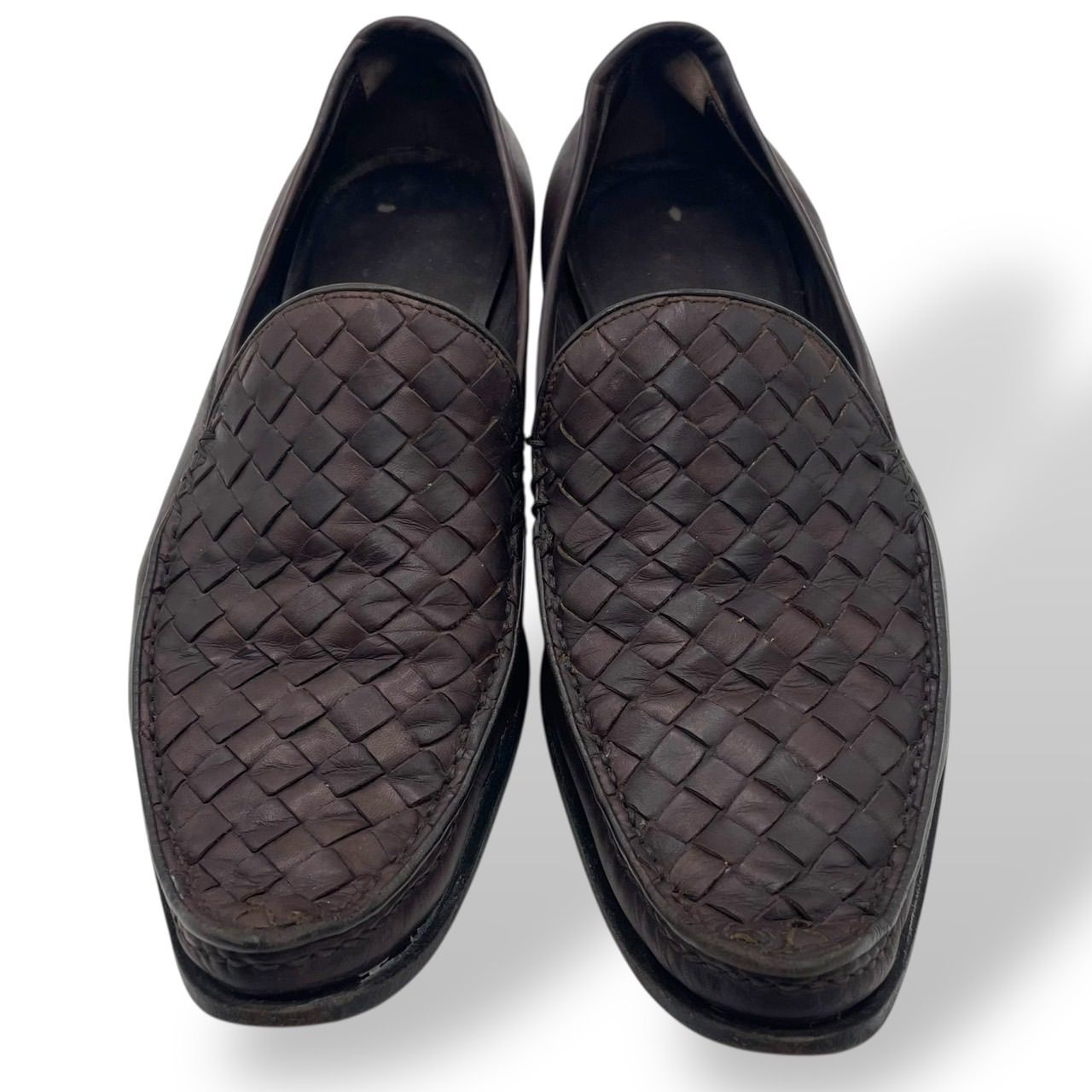 美品 BOTTEGA VENETA レザーローファー 美品 BOTTEGA VENETA ボッテガヴェネタ ローファー レザーシューズ