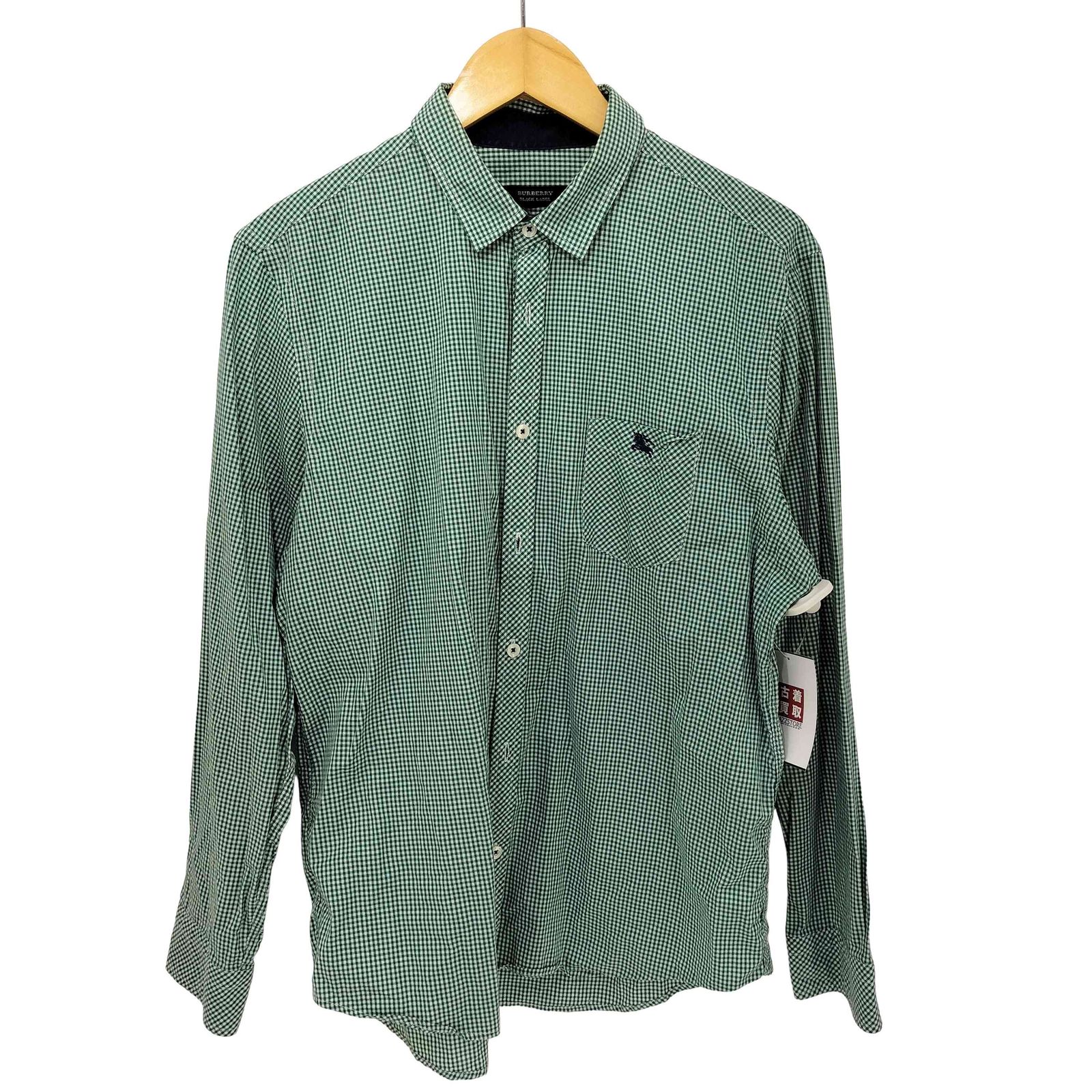 バーバリーブラックレーベル BURBERRY BLACK LABEL ホース刺繍