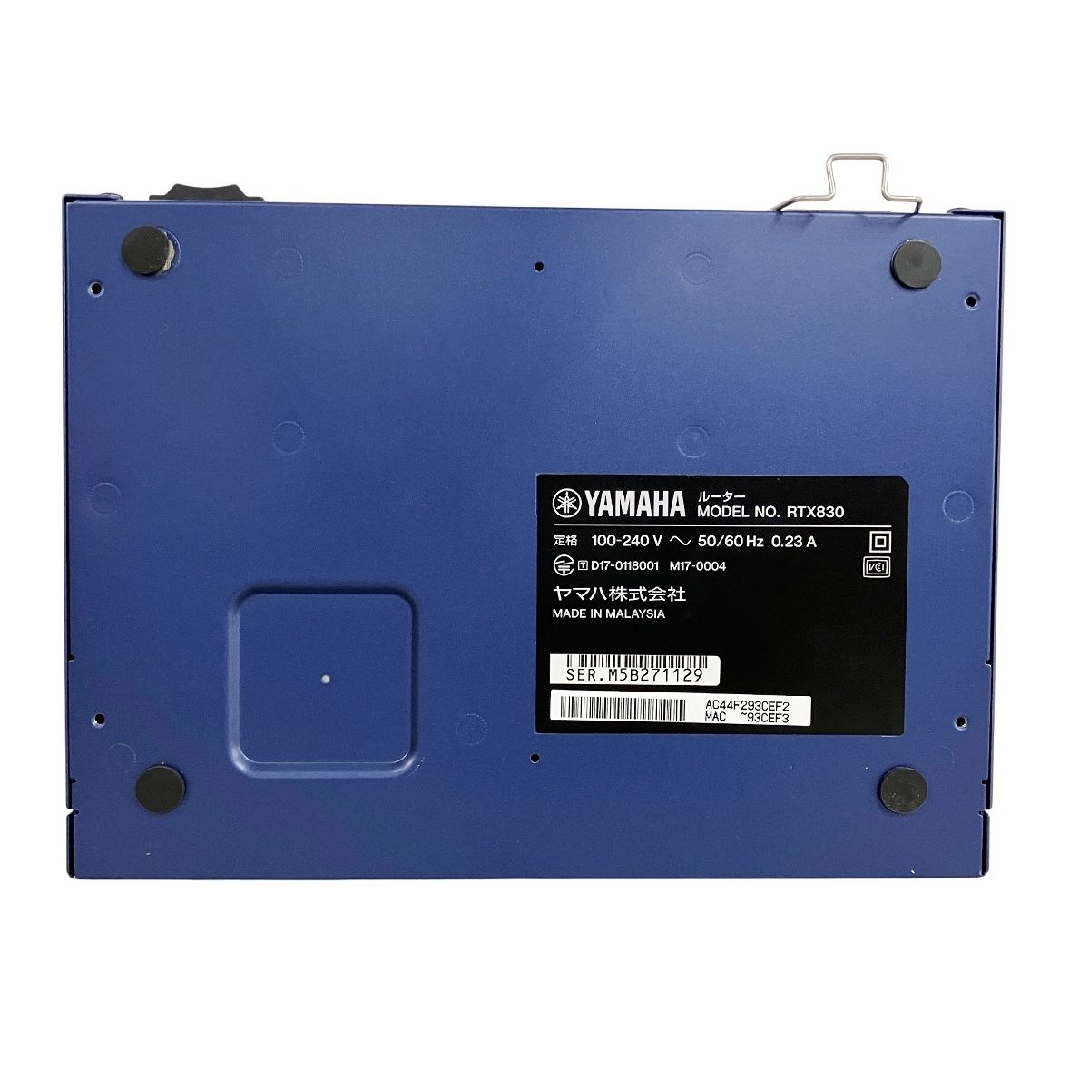 YAMAHA ヤマハ RTX830 ギガアクセスVPNルーター ネットワーク機器 家電