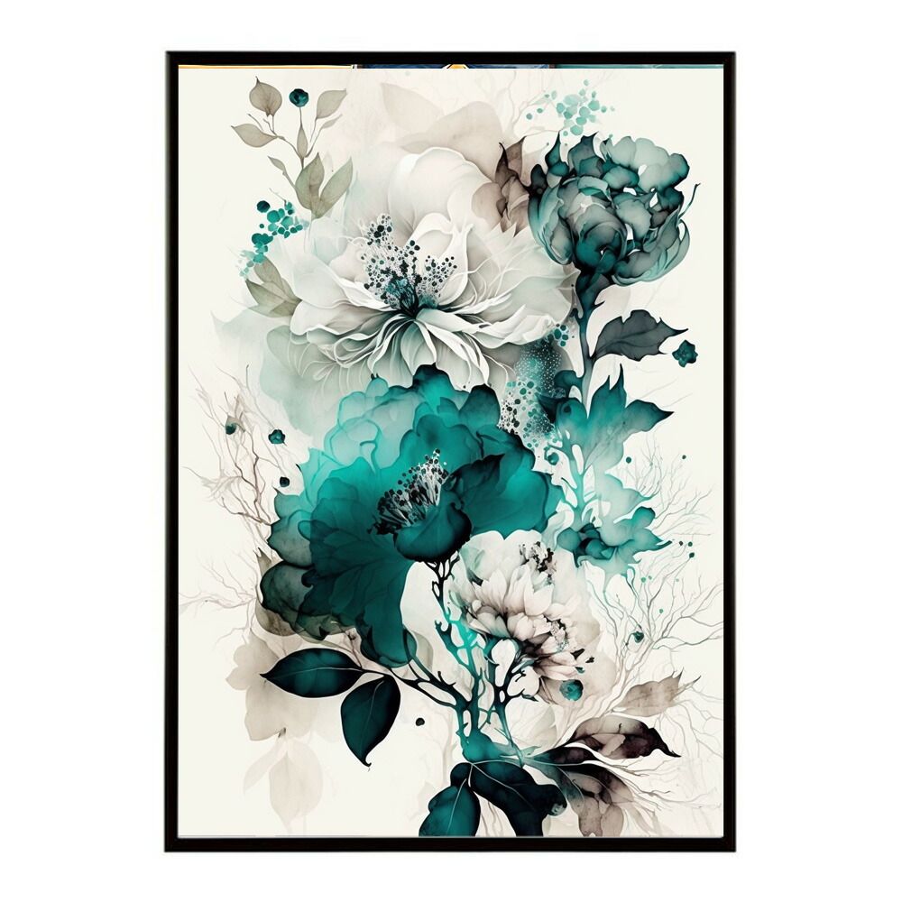なたね B1サイズ（約73x103cm）】【lm-poster-822】【フレーム付き】花柄