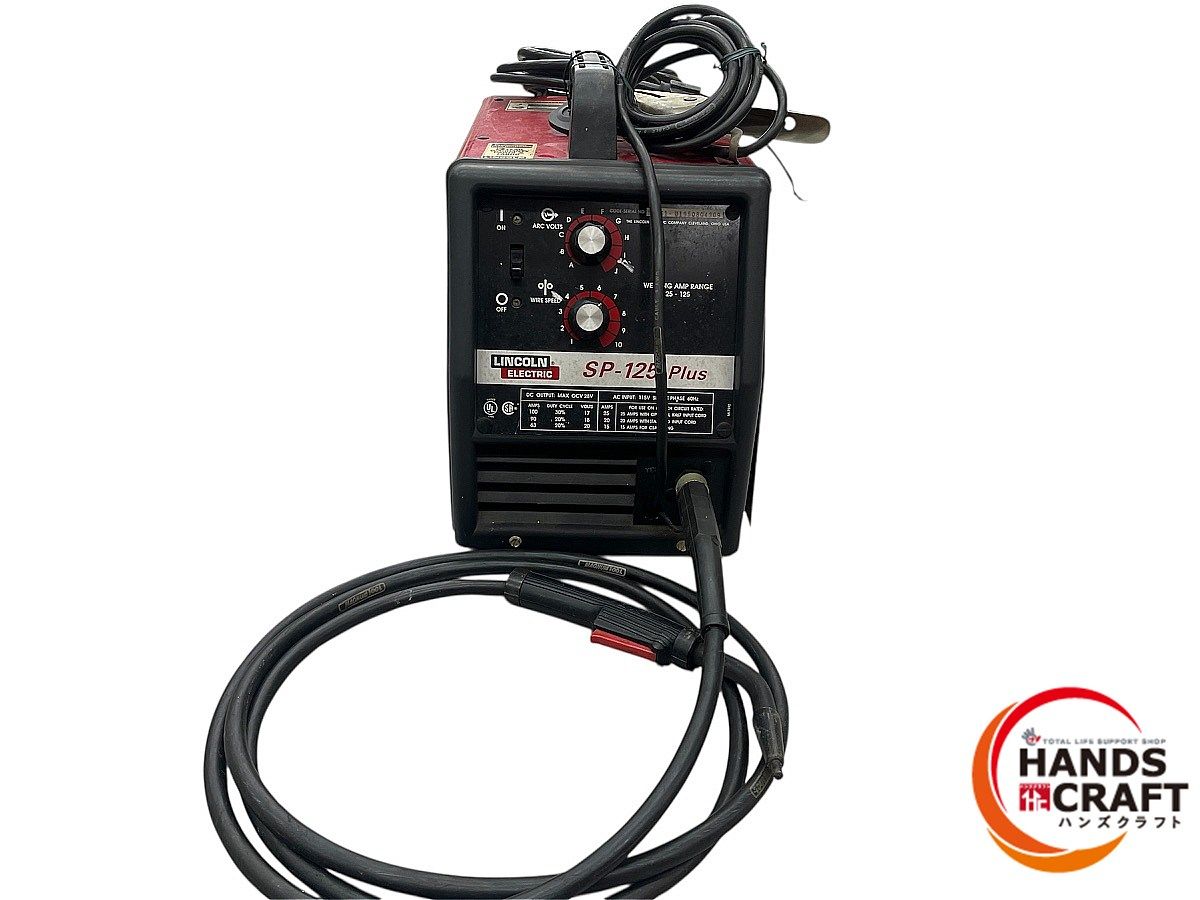 ◇【】LINCOLN SP-125PLUS 半自動溶接機 【公式通販】