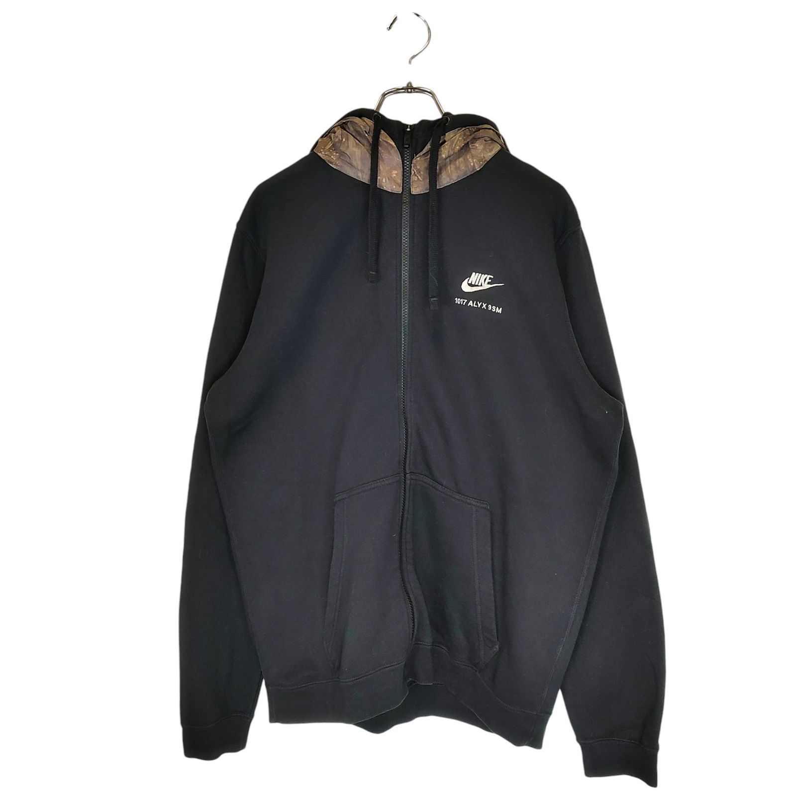 ALYX アリクス ×NIKE ジップアップ パーカー 804389-010 L ブラック
