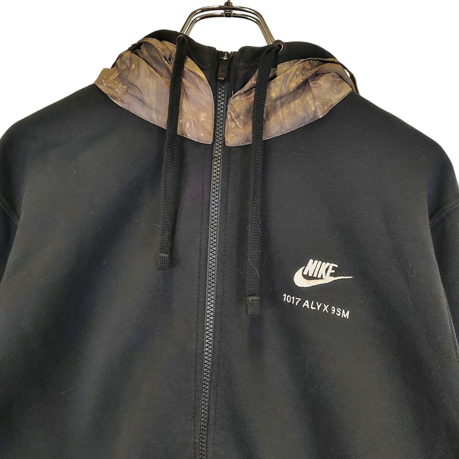 ALYX アリクス ×NIKE ジップアップ パーカー 804389-010 L ブラック