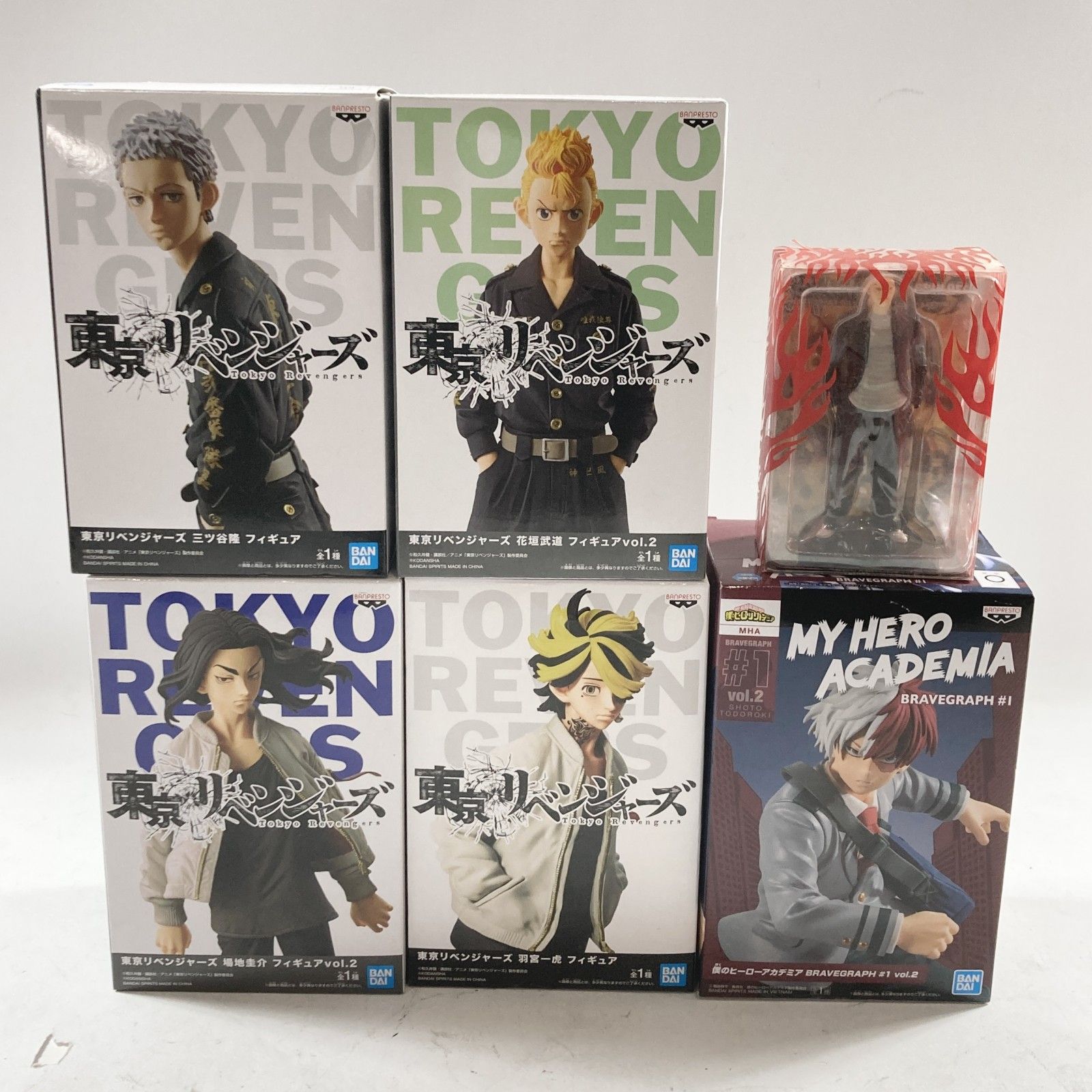 東京リベンジャーズ　フィギュア　グッズなど　56点　まとめ売り　新品 ☆ 未開封 少年 フィギュア 6点 まとめ 東京リベンジャーズ 僕の