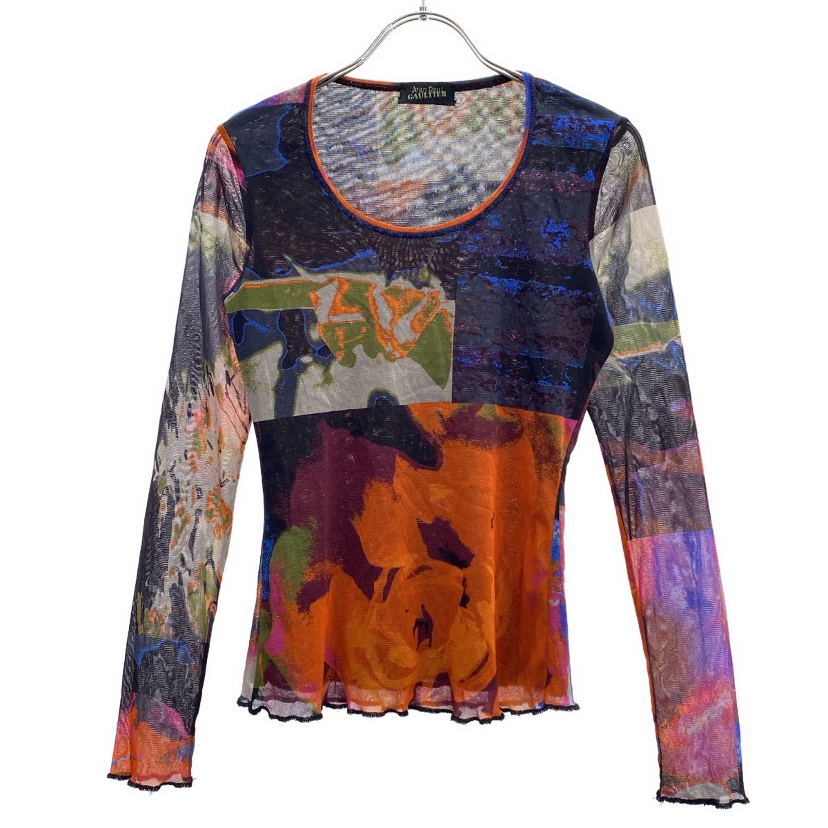 【希少】ジャンポールゴルチェ パワーネット　トップス Jean Paul GAULTIER ジャンポールゴルチェ パワーネット アート