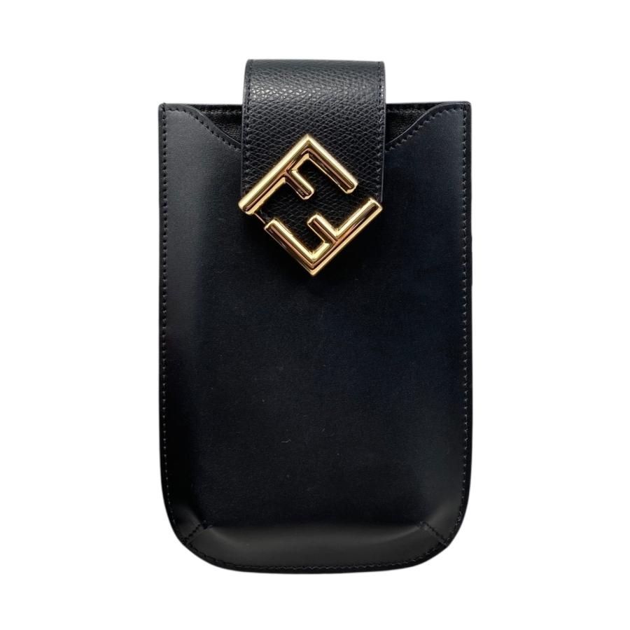 ぷてぃ商品！ ☆4897 フェンディ ショルダーバッグ FFダイヤモンド フォンポーチ