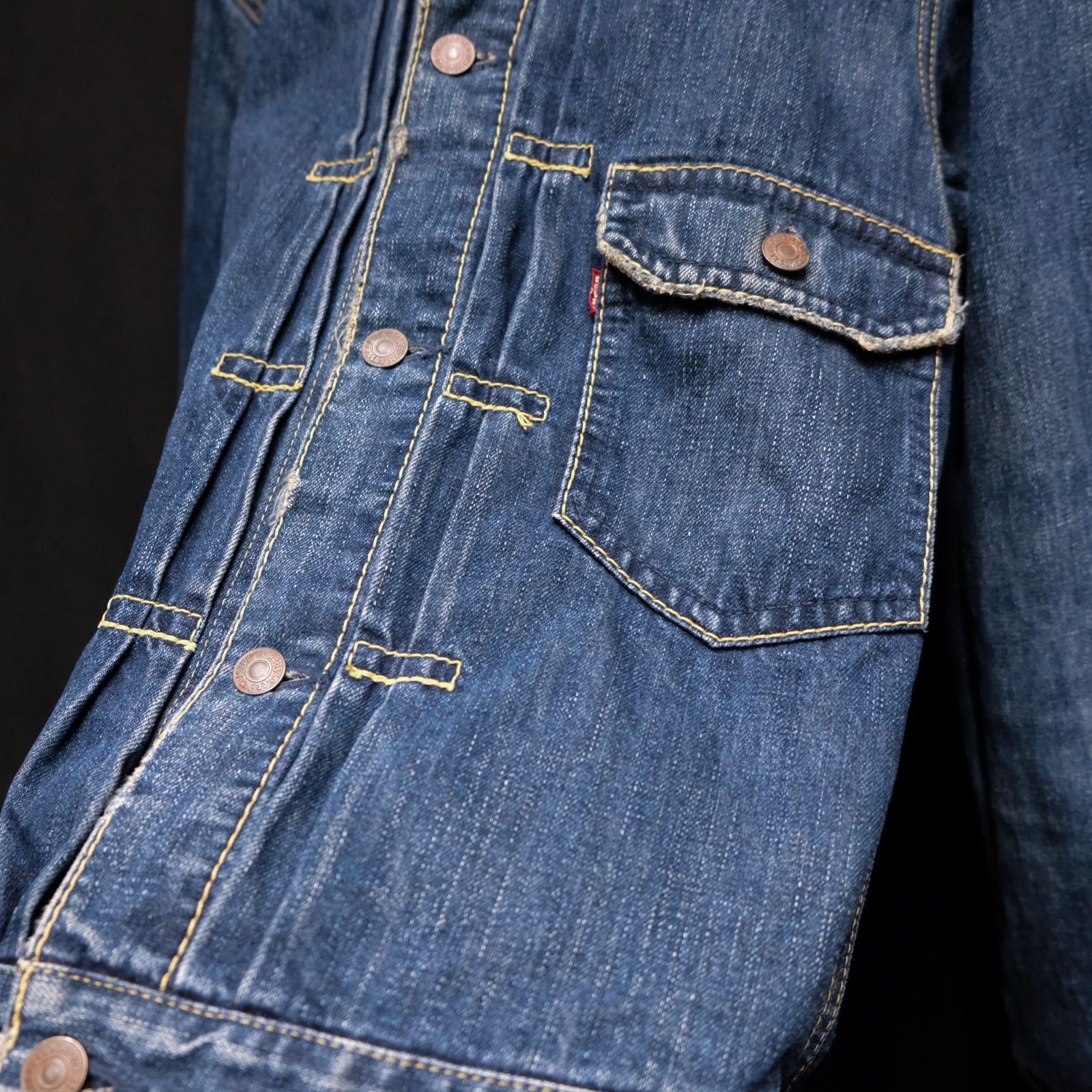 00's Levi's RED loop 70577 1stタイプ デニムジャケット ビンテージ
