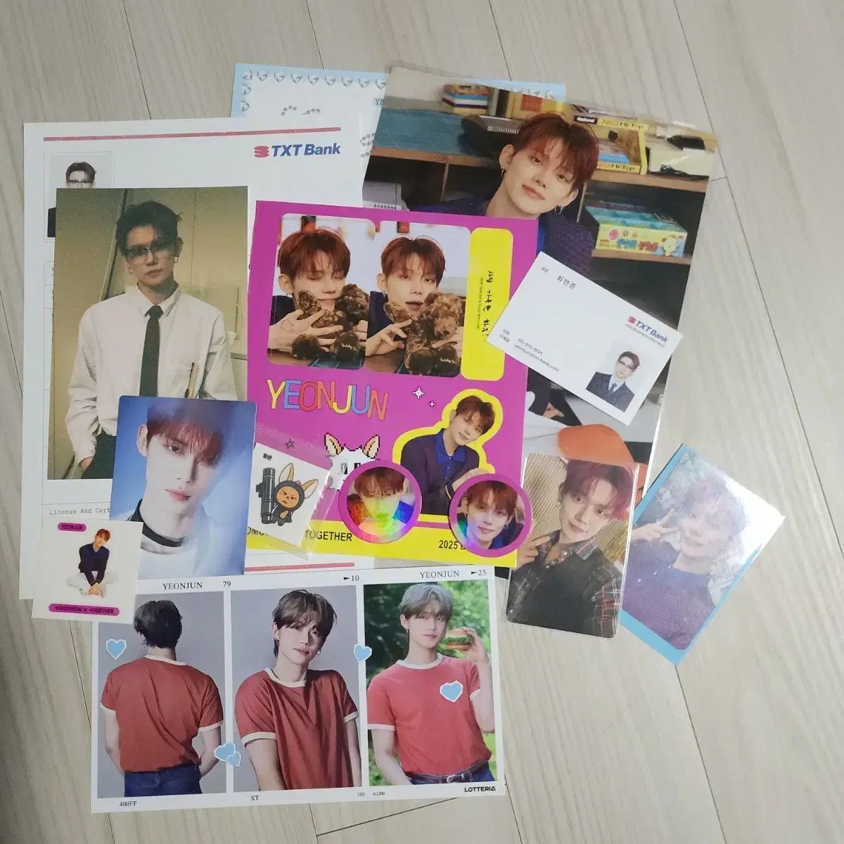 TXT ヨンジュン(YEONJUN・チェヨンジュン) 公式グッズ まとめ 出品