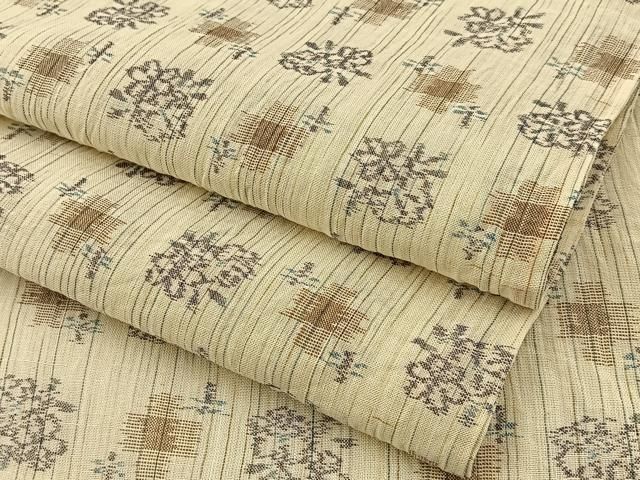 平和屋着物＊夏物　男性　小千谷ちぢみ　霞文　麻　逸品　AABC6951jd 平和屋着物＊夏物 男性 小千谷ちぢみ 霞文 麻 逸品 AABC6951jd 平和屋着物