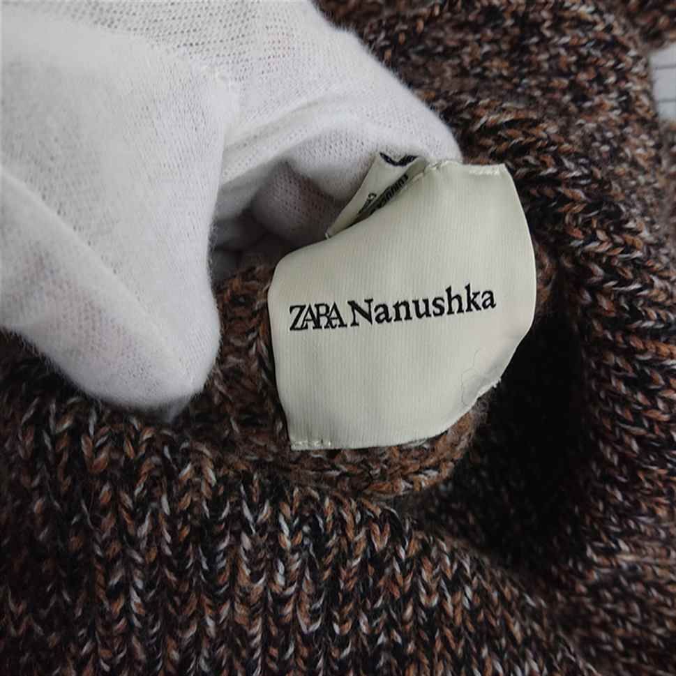 ◇ ⊇ ザラ ZARA ナヌシュカ Nanushka ウールカシミヤ混ニットセーター