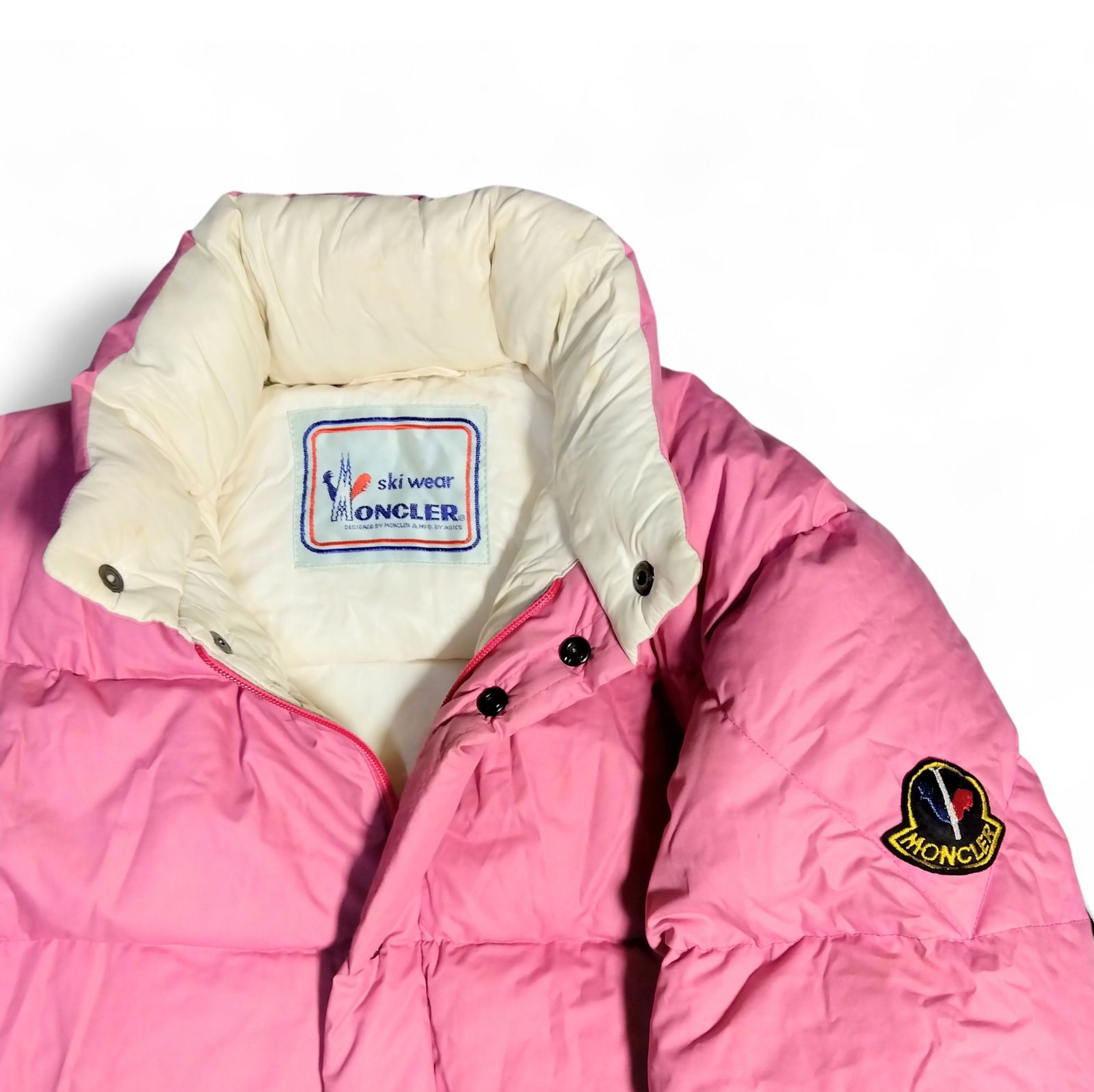 モンクレール　MONCLER  ASICS ダウンジャケット　スキーウェア USED中古品】 moncler asics期 モンクレール ダウンジャケット スキー