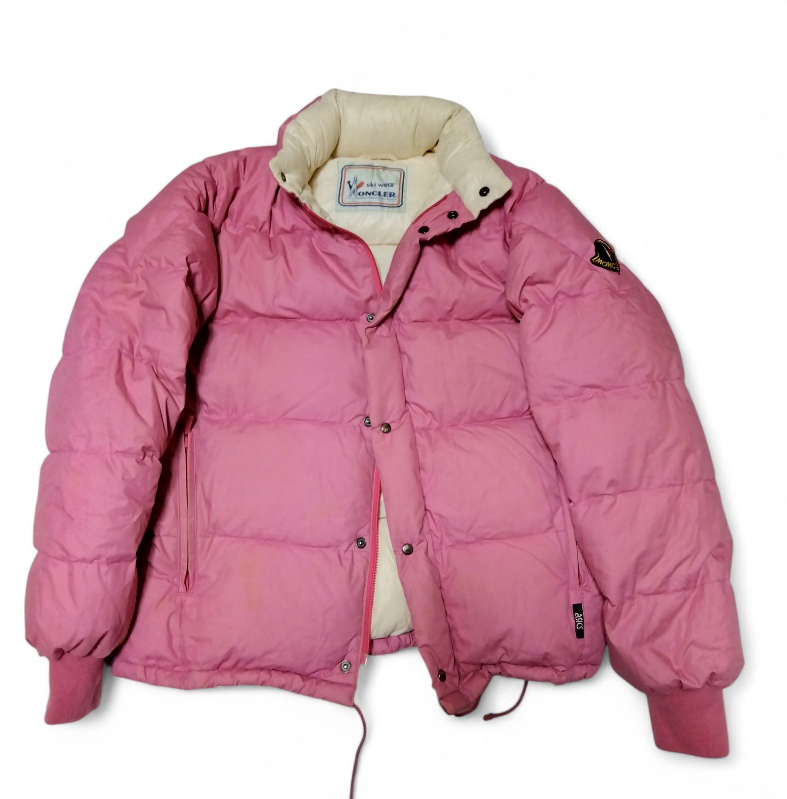 USED中古品】 moncler asics期 モンクレール ダウンジャケット スキー