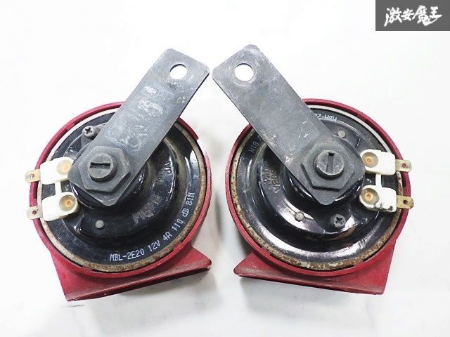 MITSUBA ミツバ アリーナ2 汎用 クラクション ホーン 12V 400Hz 480Hz