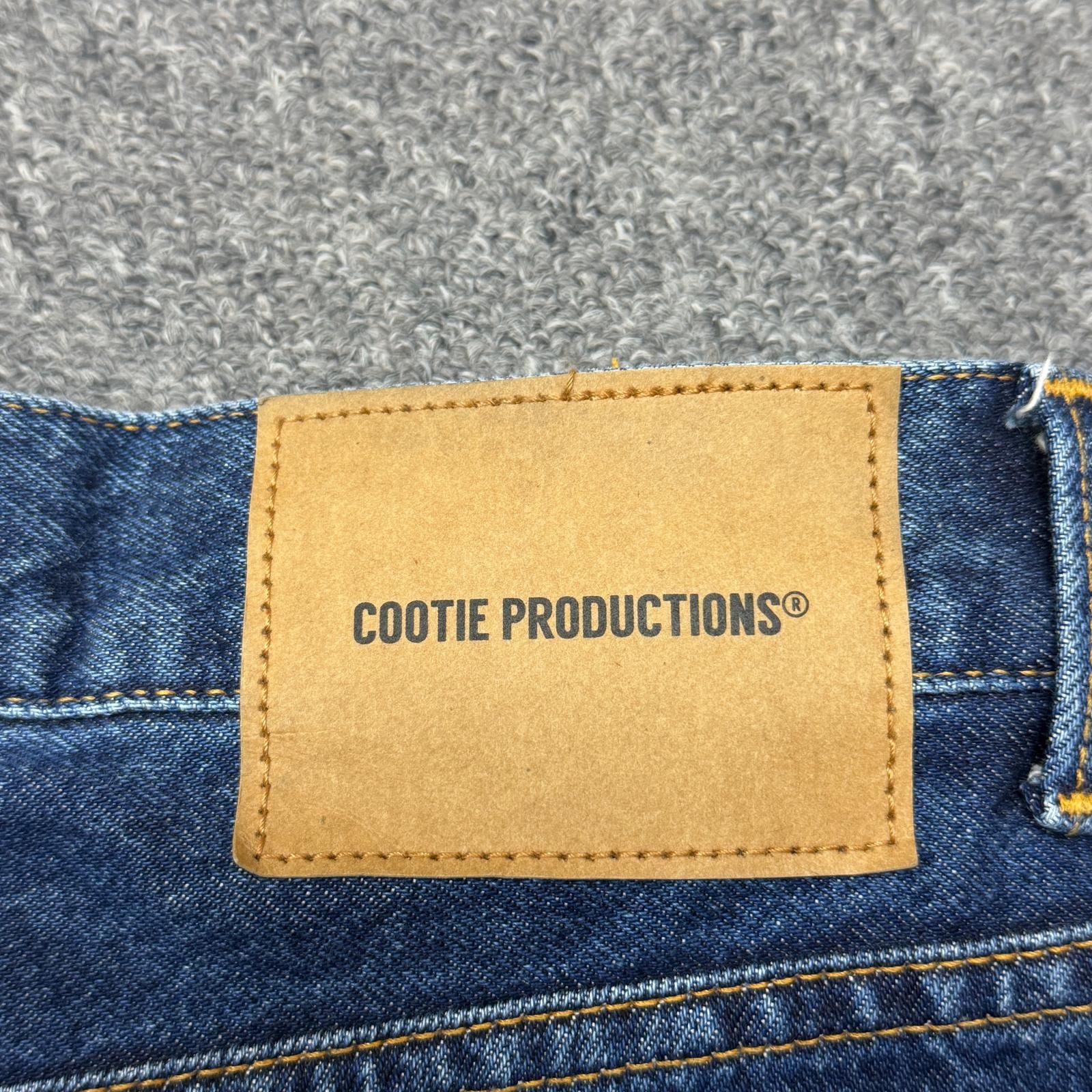 参考上代24200円 COOTIE 5 Pocket Baggy Denim Pants 5ポケットバギー