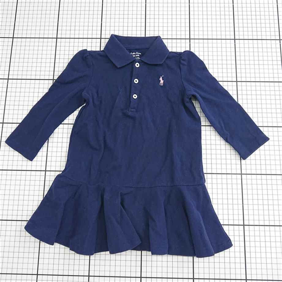 ◇ ⊂ ワンピース ラルフ ローレン Ralph Lauren キッズ長袖ワンピース 