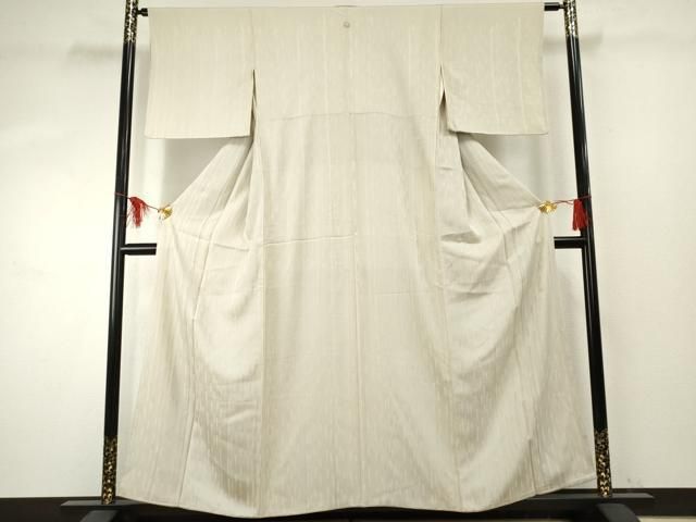 平和屋着物○皇室献上作家 北出与三郎 無地絵羽訪問着 木賊 素色地