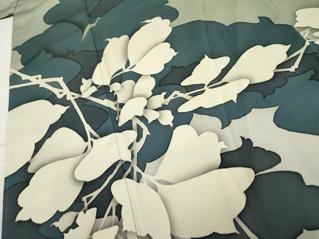 平和屋着物○京の匠日展作家 丹下雄介 色留袖 枝花文 暈し染め 正絹