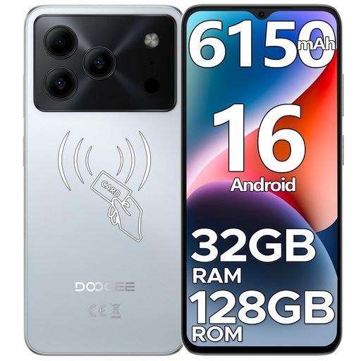 Android16スマホ初登場】DOOGEENote56ProAndroid16スマホ90Hz6.56
