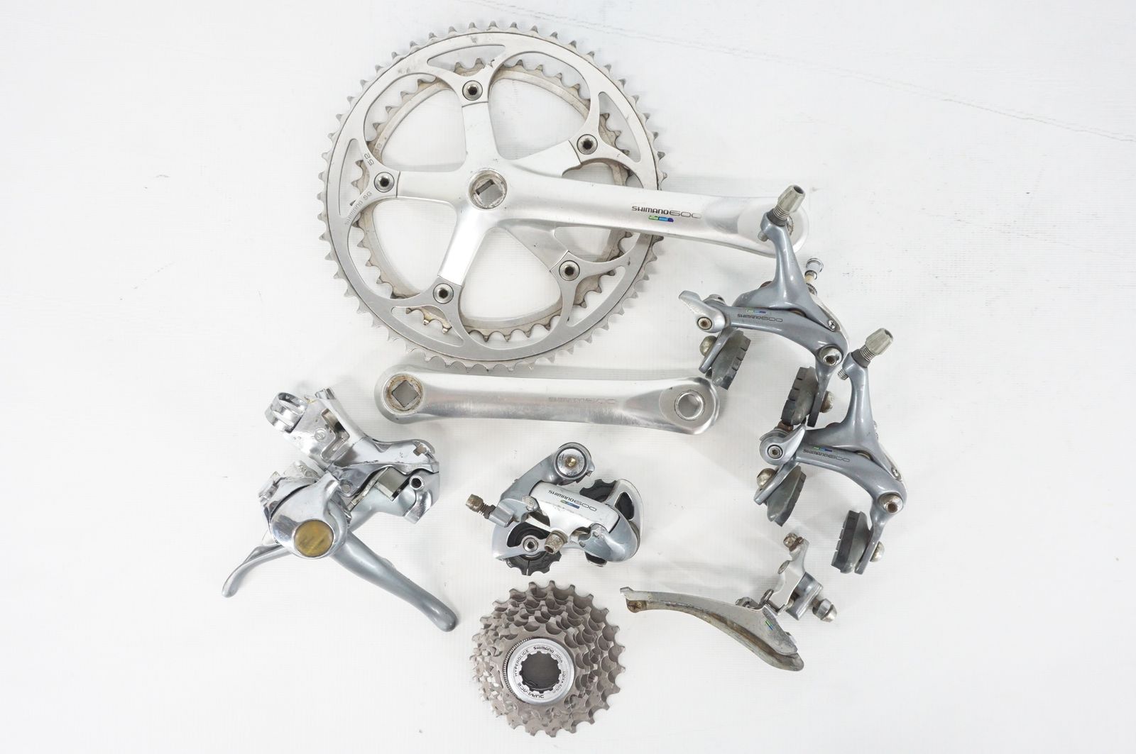 ジャンク SHIMANO 「シマノ」 600 6400系 コンポセット / バイチャリ