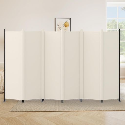 KELIXUパーテーション間仕切り6連高さ176.3cmx幅328.7cmカバー