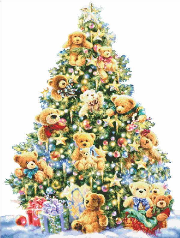 Dona Gelsinger クロスステッチ 図案 刺しゅう チャート 【 Teddy Bear