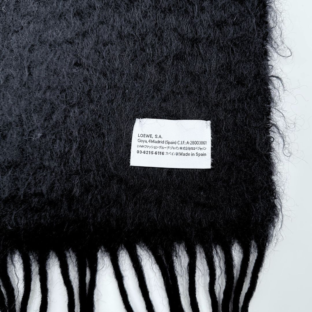 LOEWE マフラー モヘア アナグラム ウール ロエベ LOEWE LOEWE マフラー F811257X03 モヘア ウール ロゴ