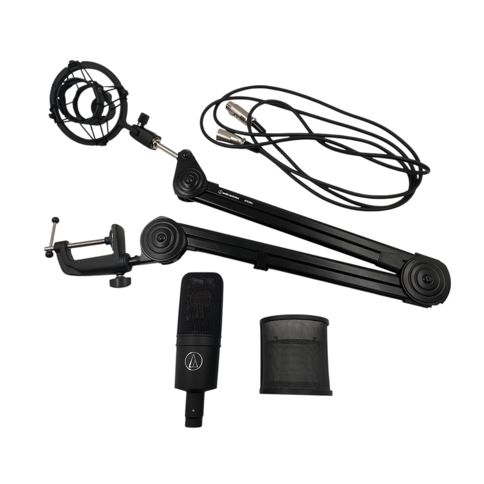 Audio-Technica AT4040 コンデンサーマイク＋AT8700J マイクアーム