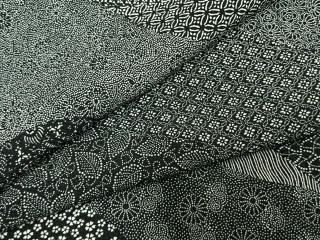 平和屋着物○小紋師 北原寿永 江戸小紋 百柄 正絹 逸品 AABE5812fy