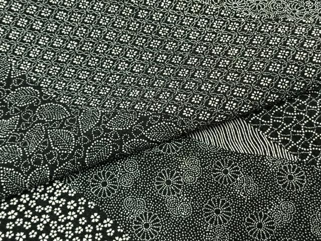 平和屋着物○小紋師 北原寿永 江戸小紋 百柄 正絹 逸品 AABE5812fy