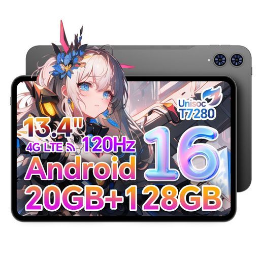 2025Android16タブレット】TECLASTT6513インチタブレット120Hz画面