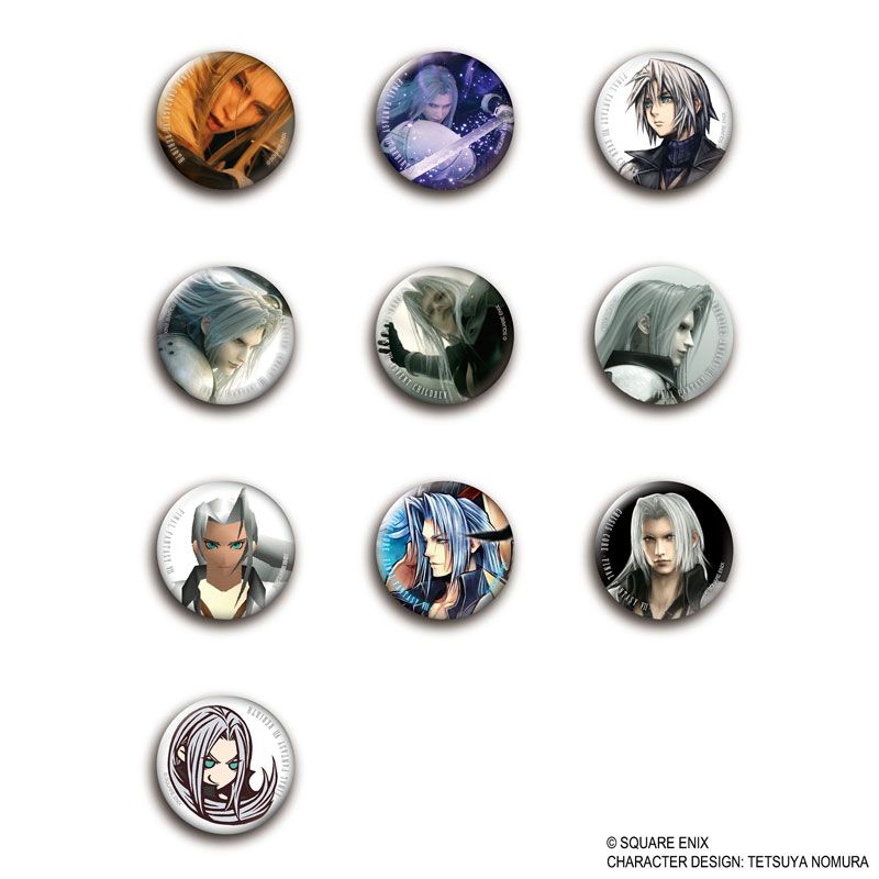 FF7 ファイナルファンタジーVII リバース カンバッジコレクション 全12種 FF7 ファイナルファンタジーVII リバース カンバッジコレクション 全12