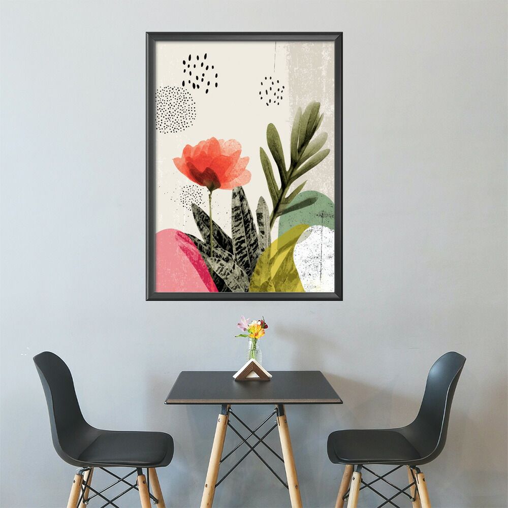B2サイズ（約51x73cm）】【lm-poster-8899】ミステリーフラワー 花
