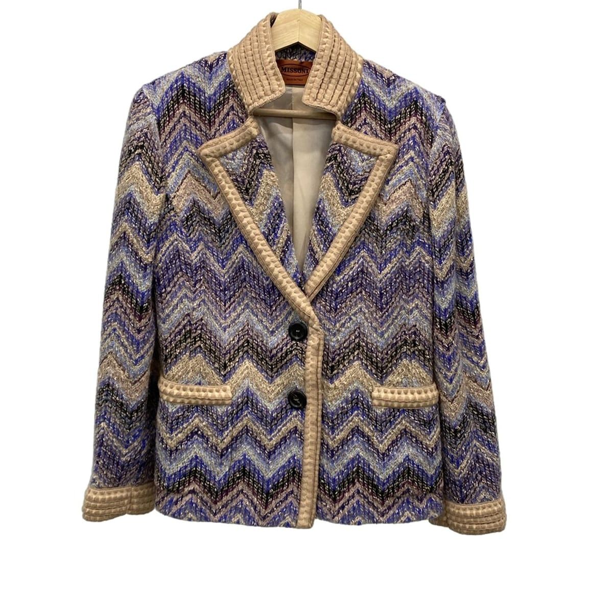 MISSONI(ミッソーニ) ジャケット サイズ46 L レディース美品