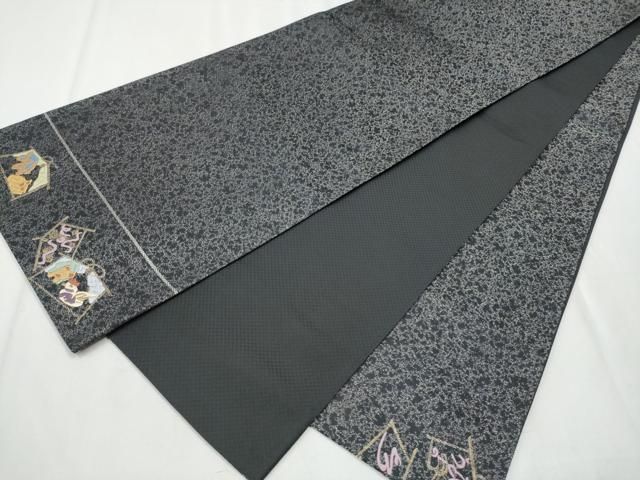 平和屋着物○太鼓柄袋帯 十二支 銀通し地 正絹 逸品 CABB9220hy - メルカリ