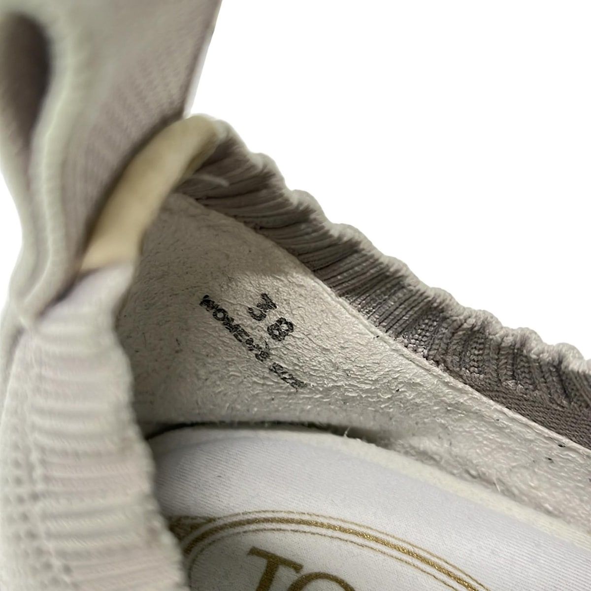 TOD'S(トッズ) スニーカー 38 レディース ケイト ハイテクファブリック