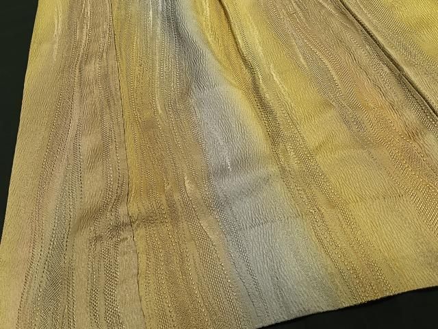 平和屋着物＃道中着 単衣 霞文 暈し染め ロング丈 正絹 逸品