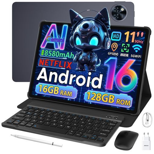 Android1611インチ世界初登場】Android16タブレット11インチ