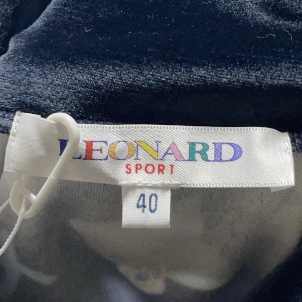 未使用品 レオナールスポーツ LEONARD SPORT 花柄 フラワー