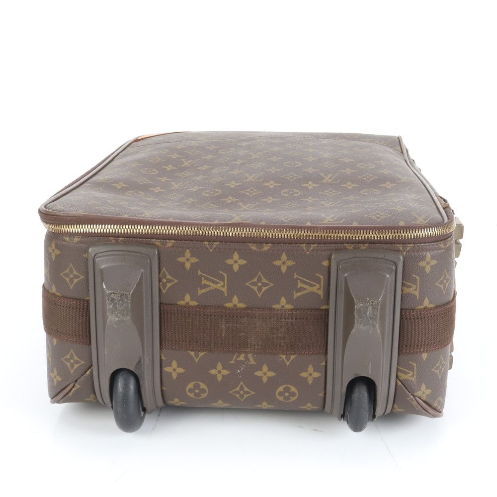 美品 ルイヴィトン モノグラム ペガス 55 M23294 レザー スーツケース