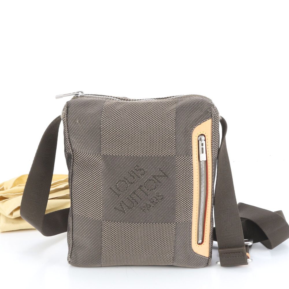 極美品 ルイヴィトン ダミエ ジェアン シタダン PM M93043 レザー