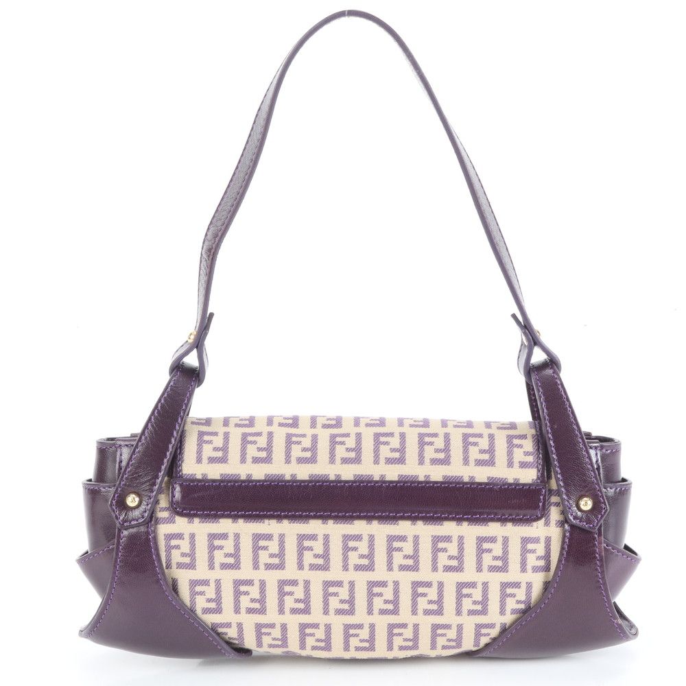 極美品 フェンディ ズッキーノ リザード レザー 8BR422 ショルダー